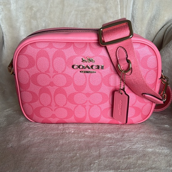 Coach Pink Jamie Camera Bag - Picture 8 of 8
